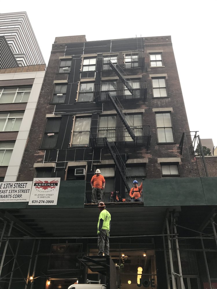 9 East 13th Street, New York, NY 10003 – Complete Front Facade Replacement